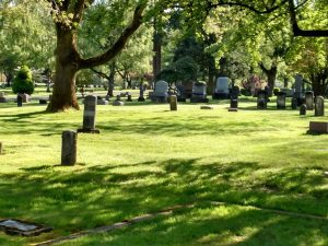 Crescent Grove cemetery yard Tigard OR Mausoleum & Cremation Services